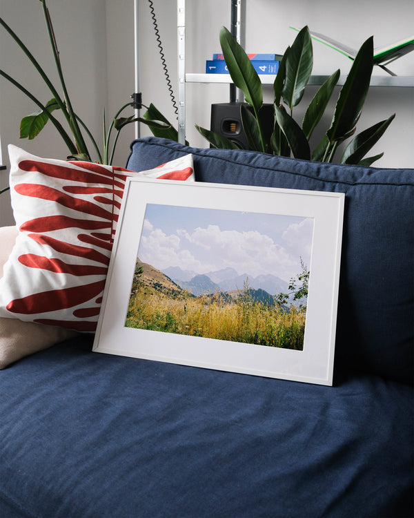Golden Meadows of Alpe d’Huez Photo Print